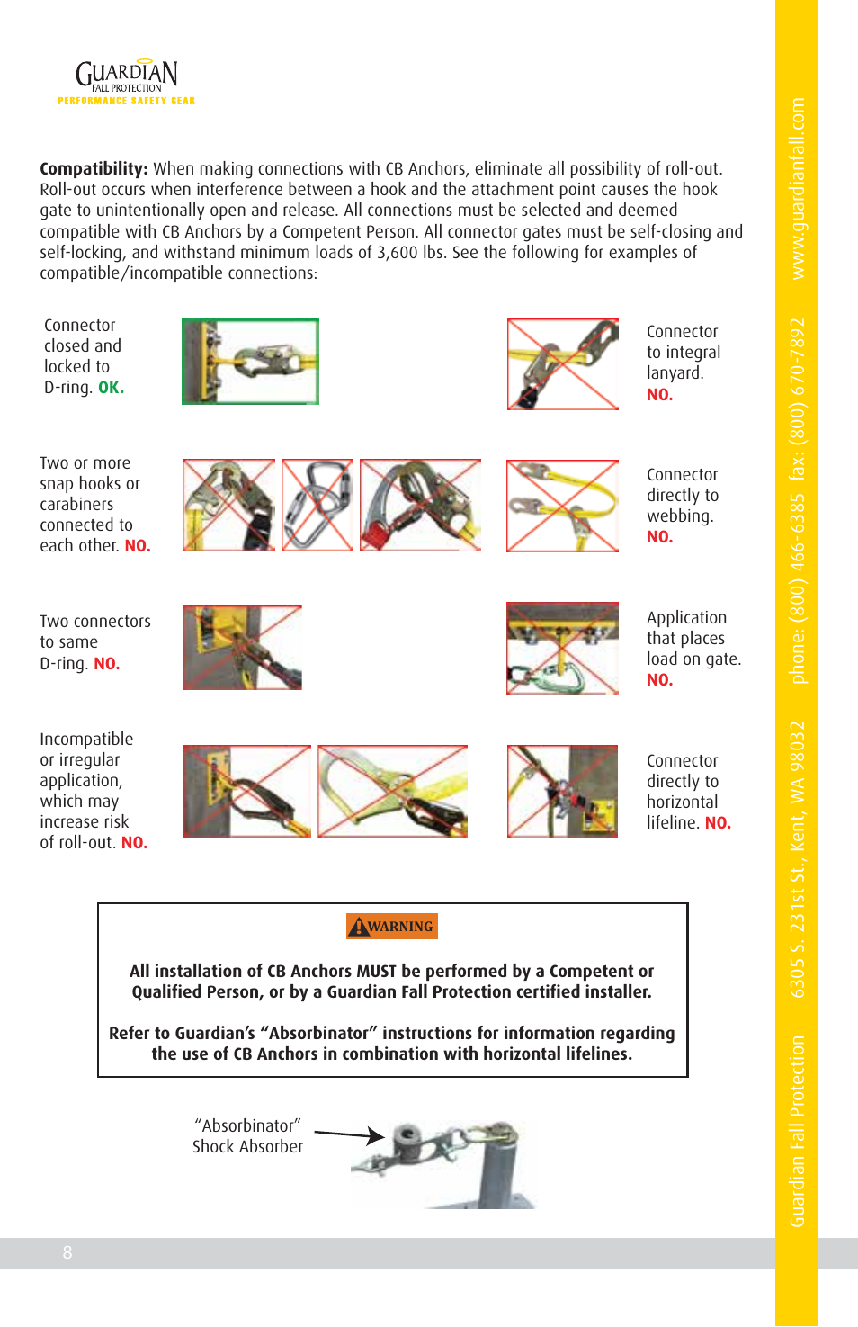 Qualcraft CB-12 Weld-On Post User Manual | Page 10 / 32