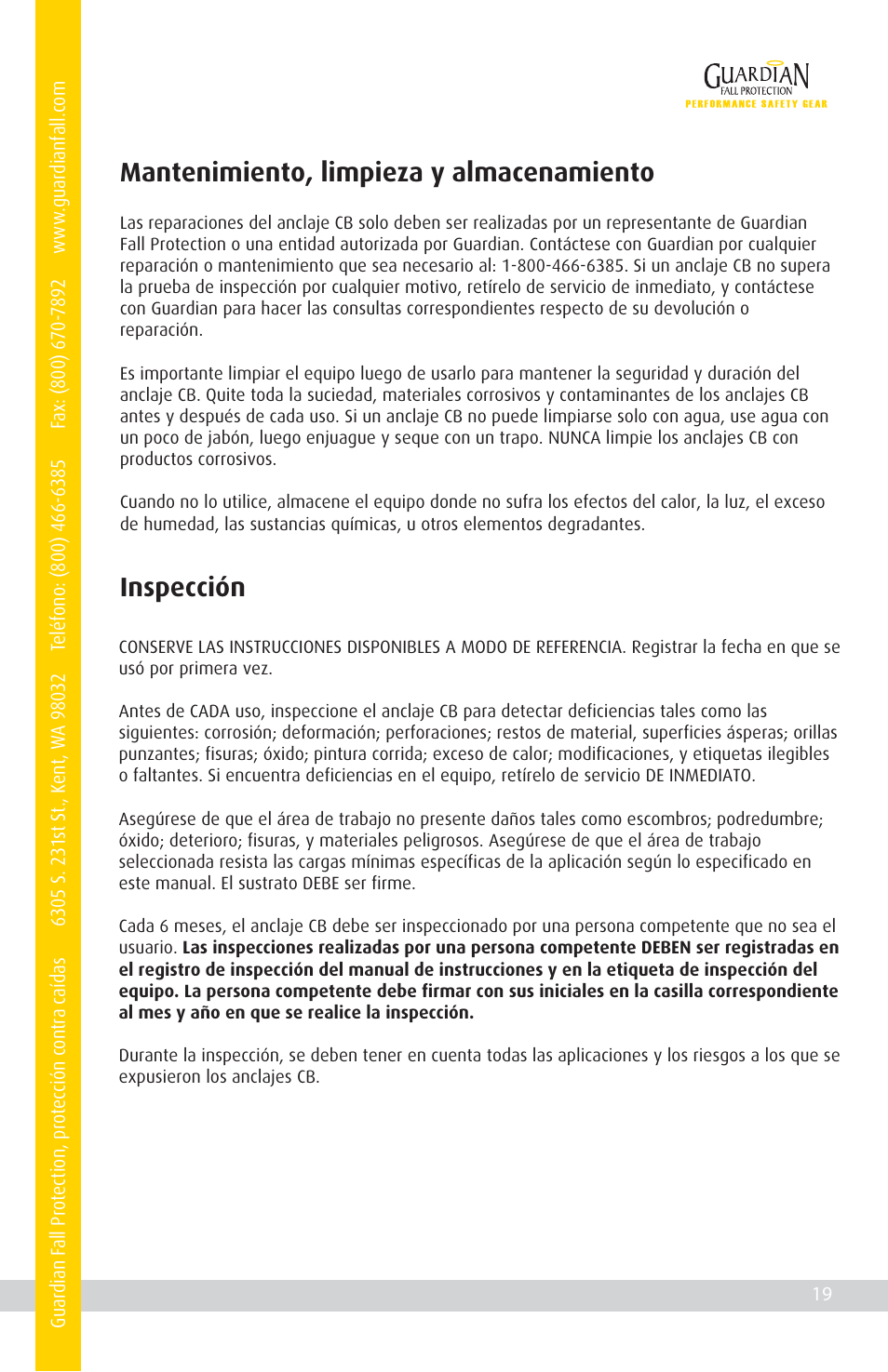 Qualcraft CB-12 Weld-On Post User Manual | Page 23 / 32