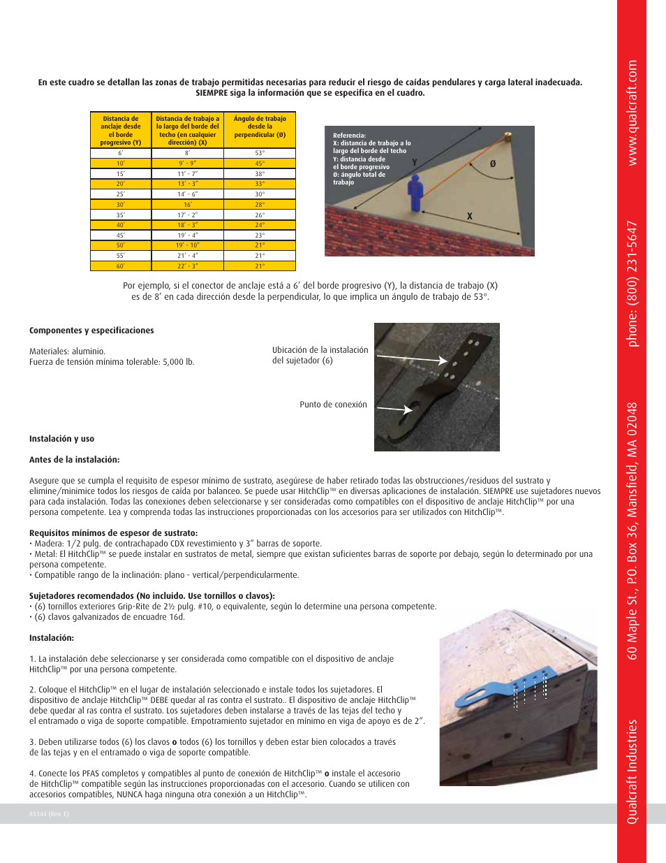 Qualcraft HitchClip User Manual | Page 4 / 4
