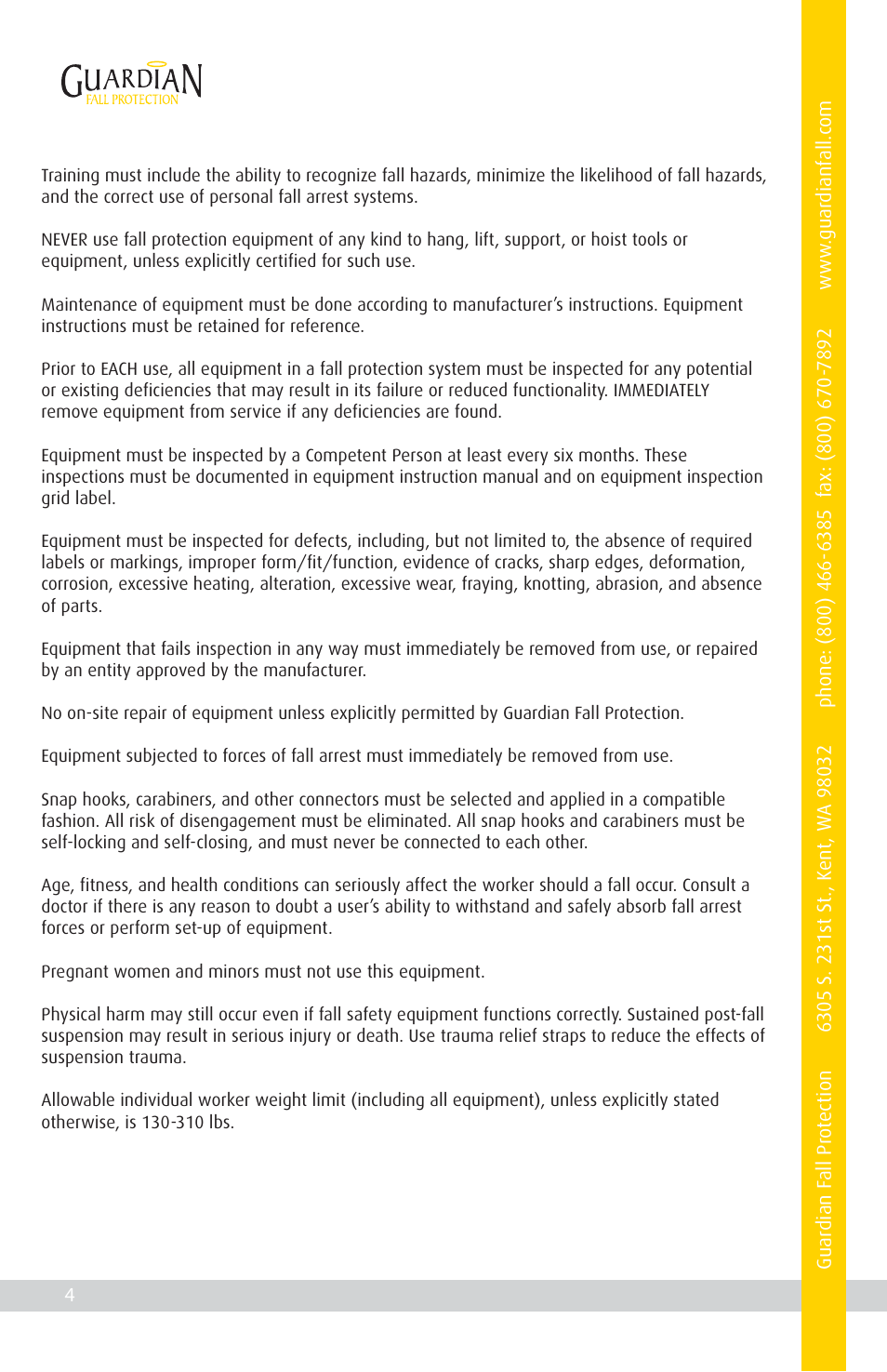 Qualcraft Armadillo User Manual | Page 6 / 16