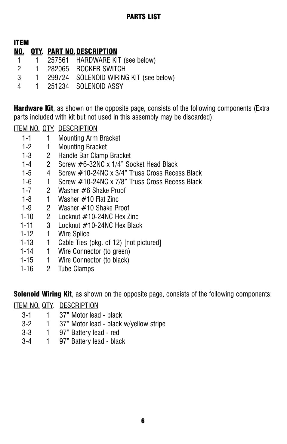 Ramsey Winch ATV REPLACEMENT MINI ROCKER SWITCH 256128 User Manual | Page 6 / 8