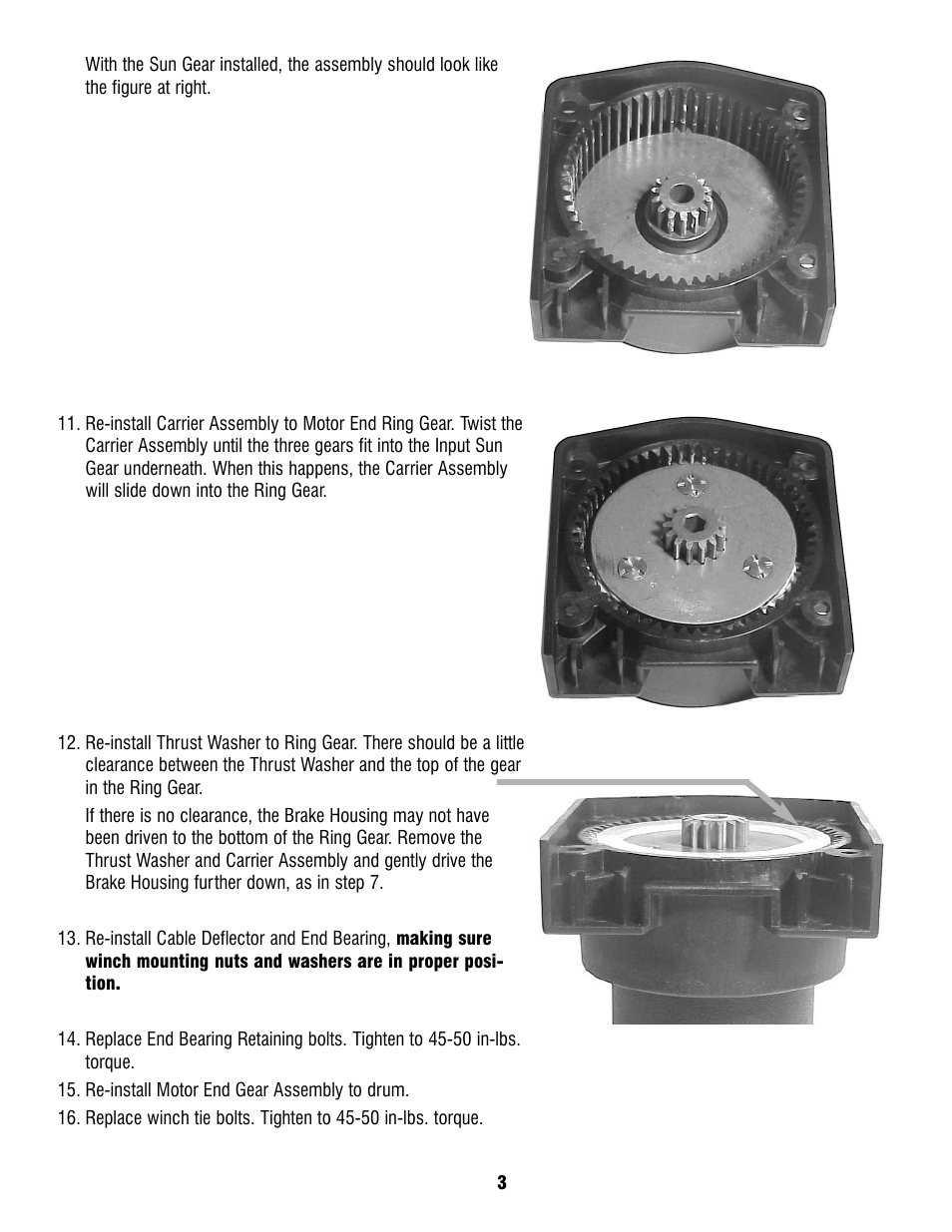 Ramsey Winch ATV_BADGER 2500 BRAKE 256116 User Manual | Page 3 / 4