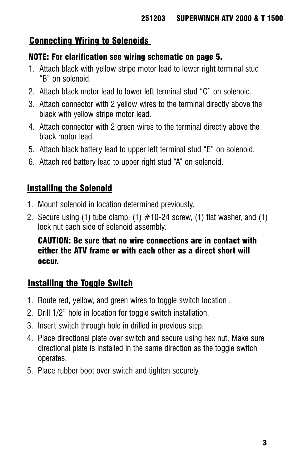 Ramsey Winch ATV UNIVERSAL WIRELESS REMOTE FOR ATV WINCHES User Manual | Page 5 / 24