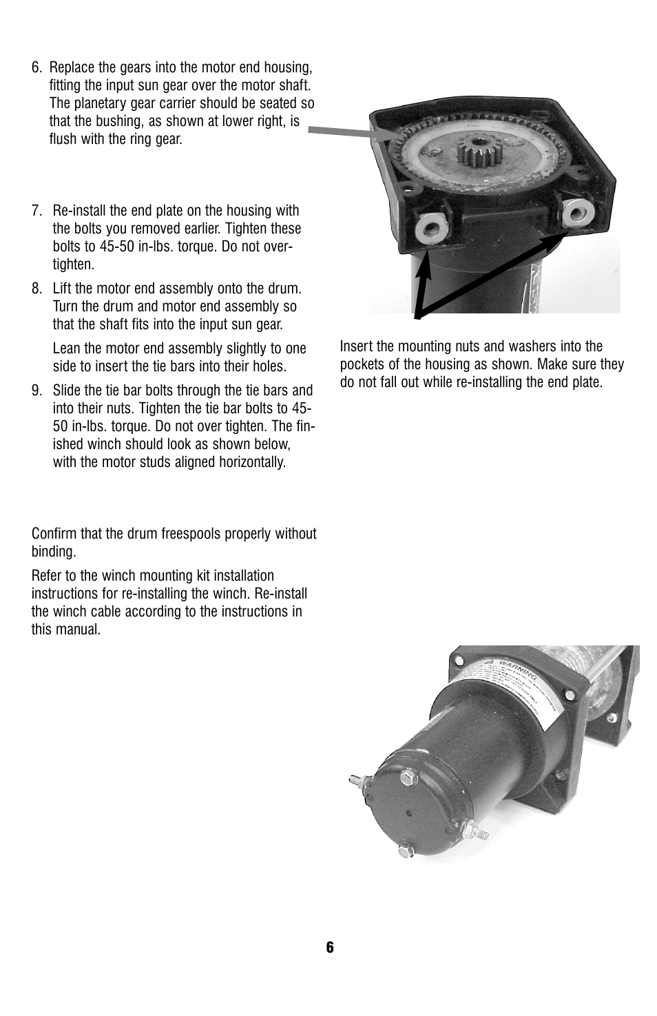 Ramsey Winch ATV-2500 User Manual | Page 6 / 24