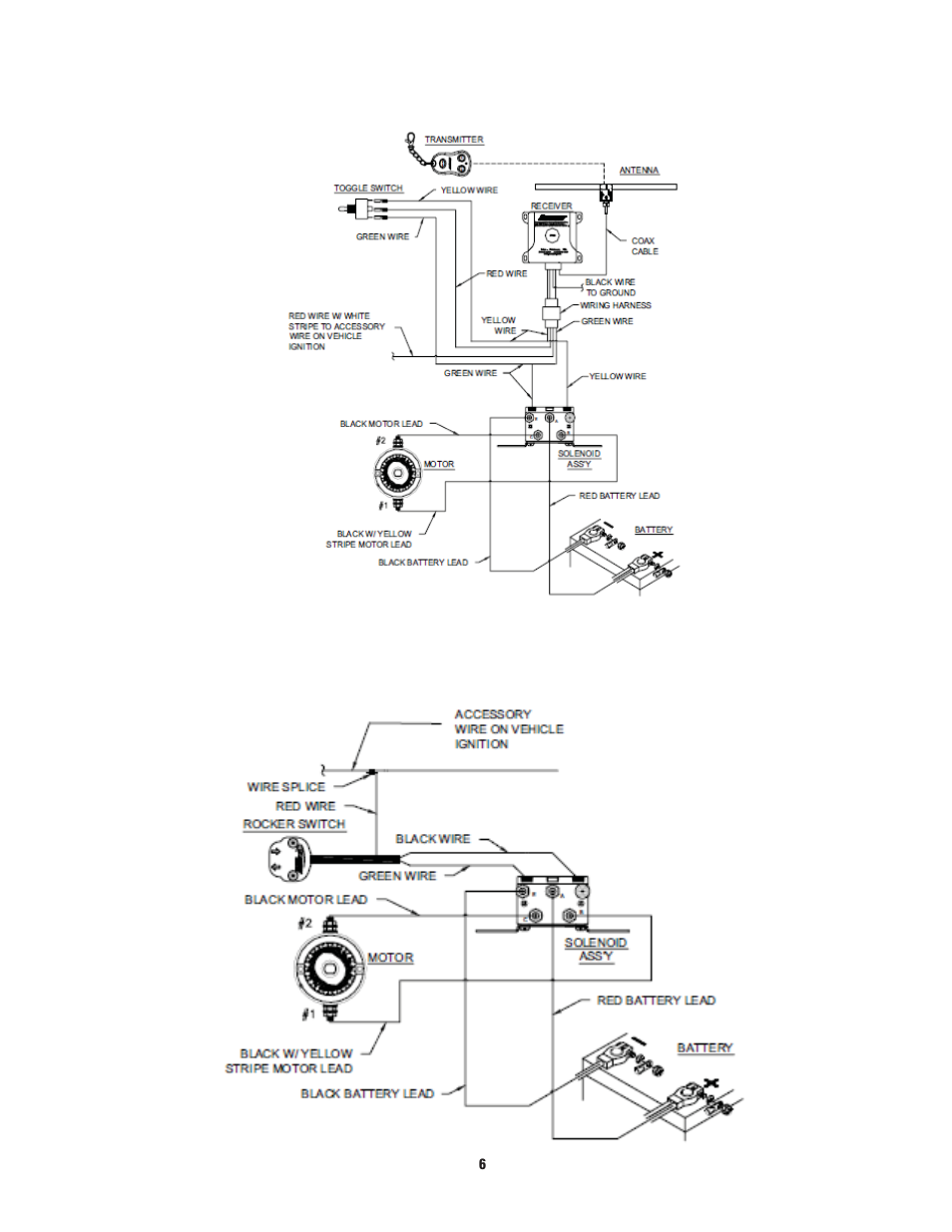 Ramsey Winch ATV-2500 (W_Brake) User Manual | Page 6 / 16