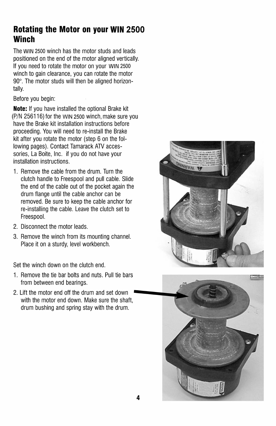 Ramsey Winch ATV-2500 TAMARACK W_MINI ROCKER SWITCH User Manual | Page 4 / 16