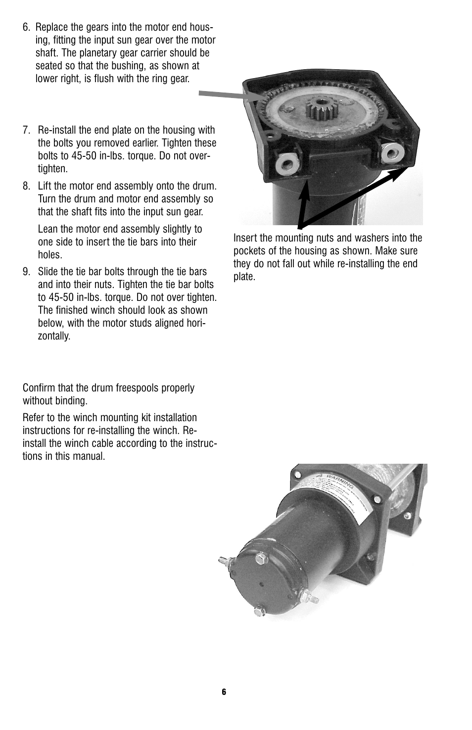 Ramsey Winch ATV-3000 W_MINI ROCKER SWITCH User Manual | Page 6 / 16