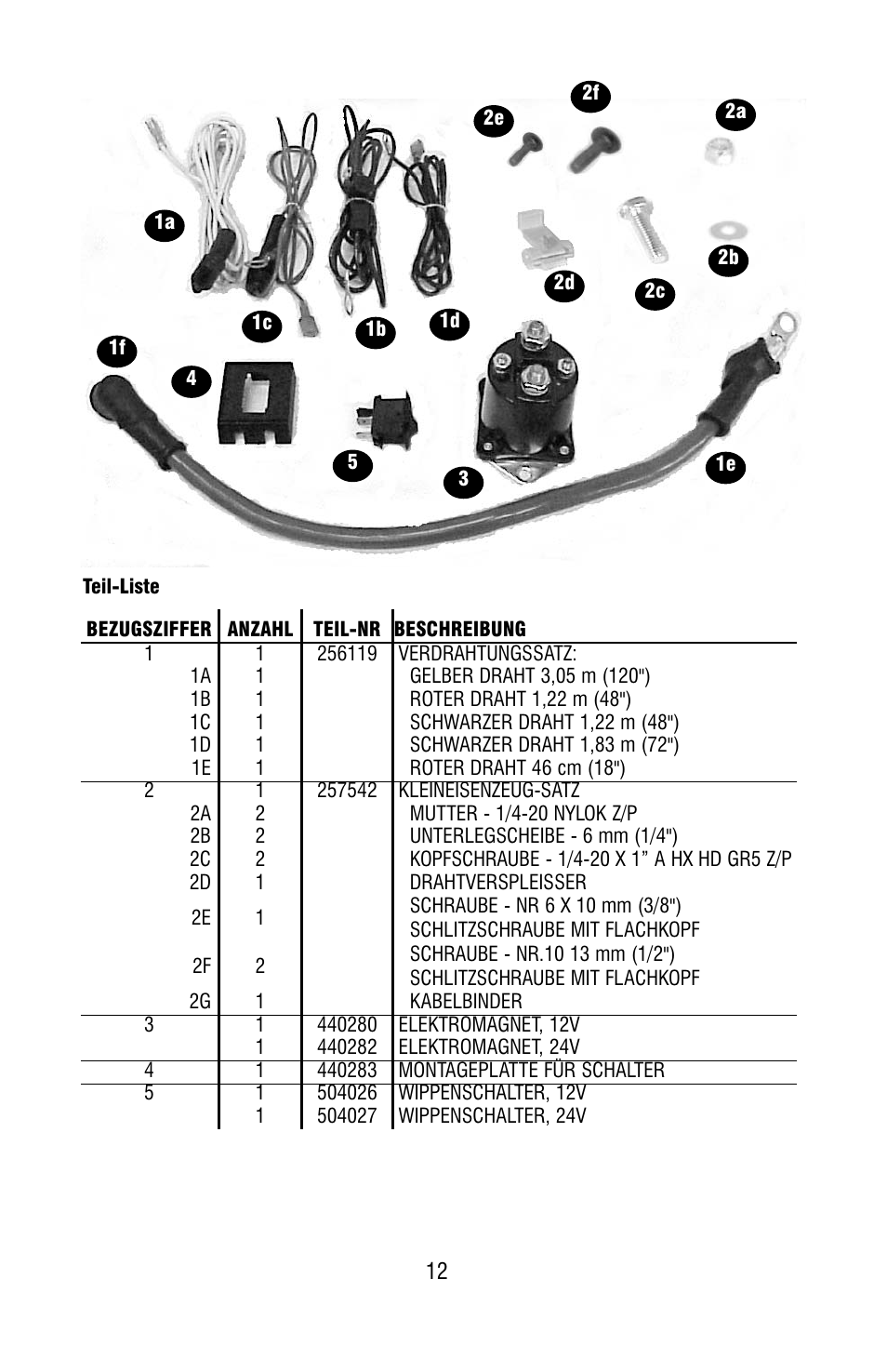 Ramsey Winch SAFETY ON_OFF SWITCH KIT 282062, 282063 User Manual | Page 14 / 20