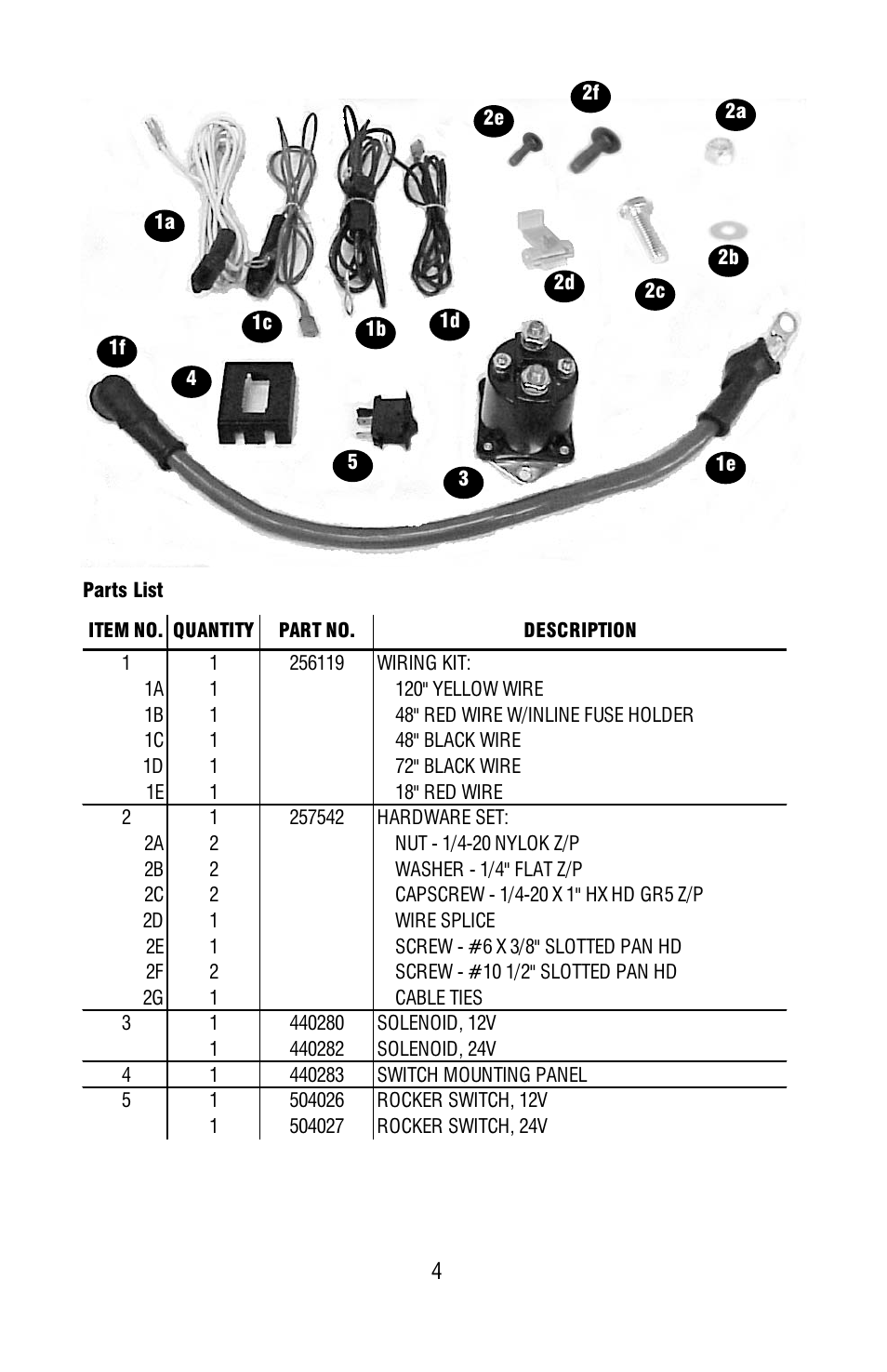 Ramsey Winch SAFETY ON_OFF SWITCH KIT 282062, 282063 User Manual | Page 6 / 20