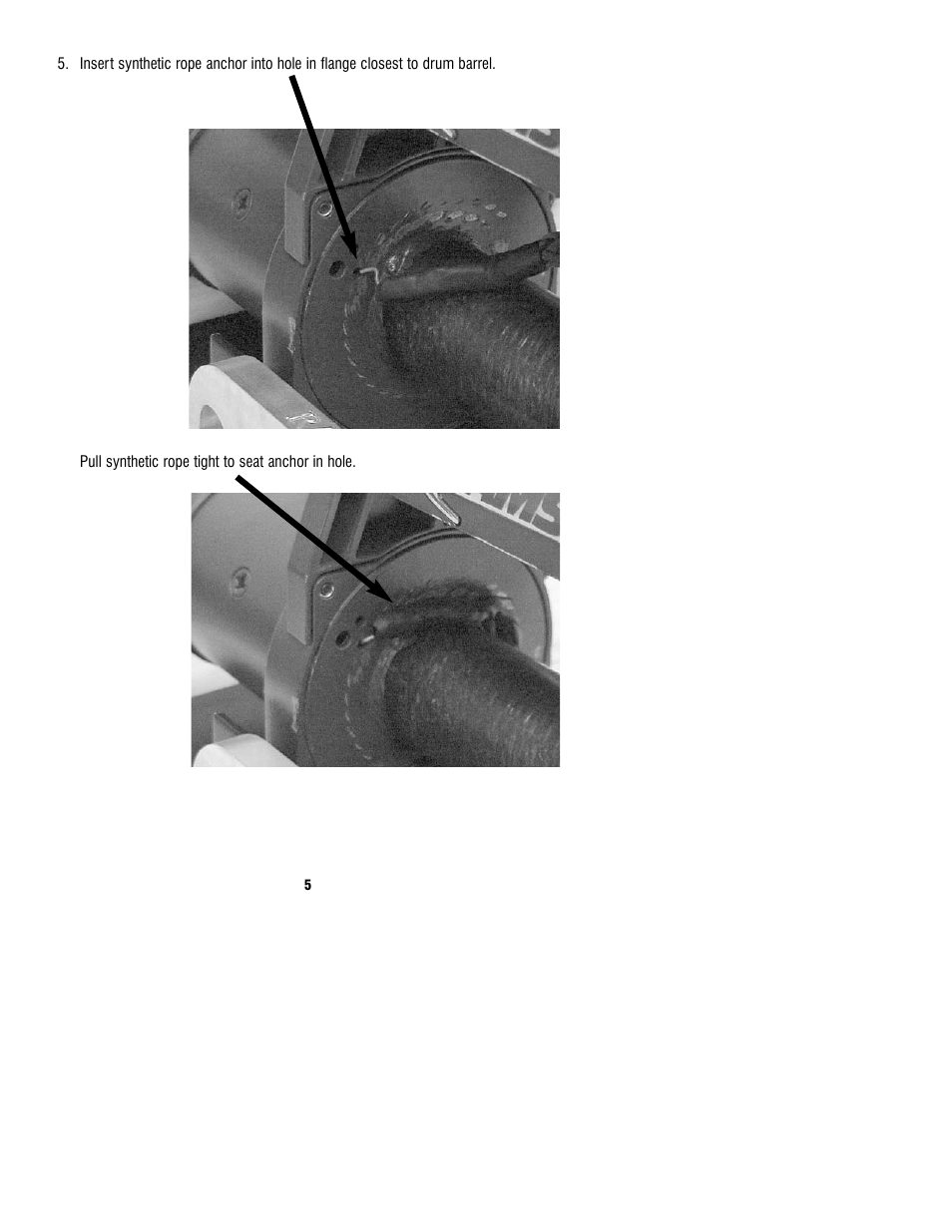 Ramsey Winch SYNTHETIC ROPE KIT 251262 User Manual | Page 5 / 8