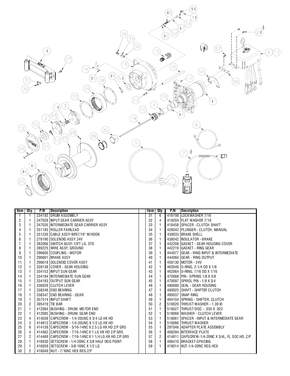 Ramsey Winch PATRIOT 15000 W_LOWERED SOLENOID User Manual | Page 8 / 12