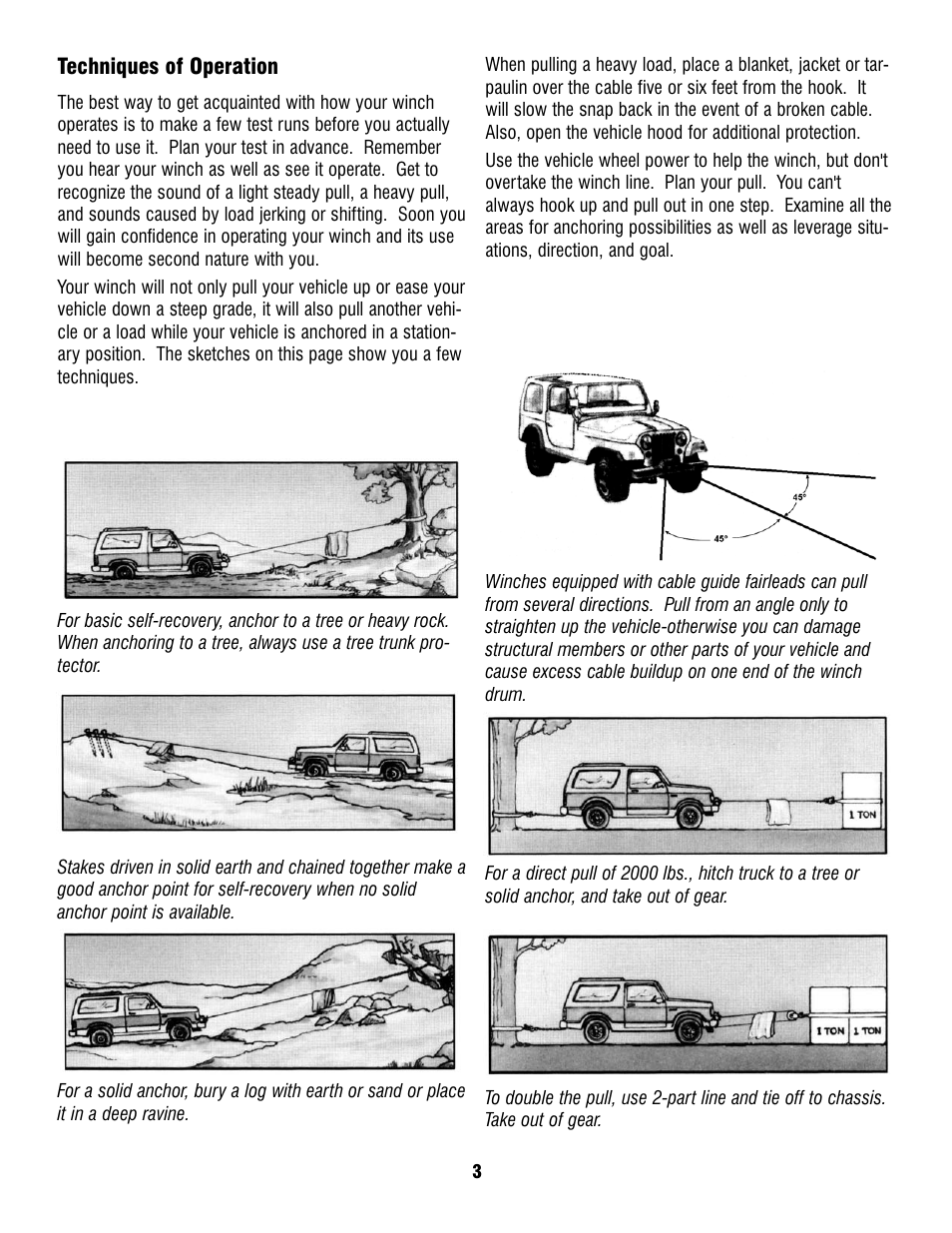 Ramsey Winch PATRIOT PROFILE 12000 User Manual | Page 5 / 50