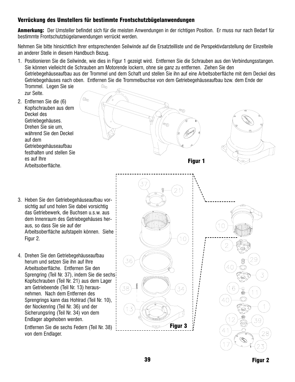 Ramsey Winch PATRIOT PROFILE 6000, 8000, & 9500 User Manual | Page 41 / 66