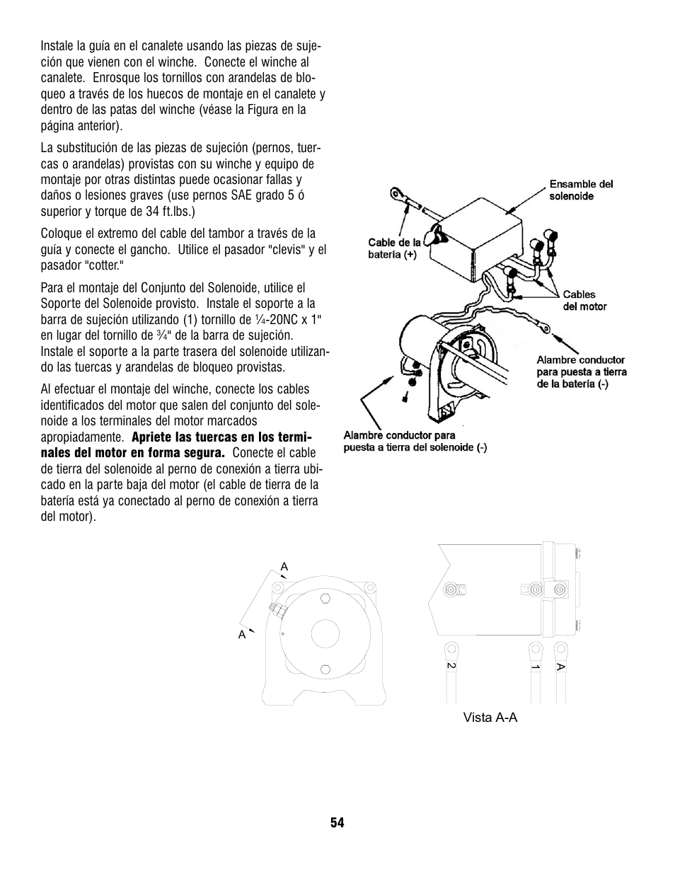 Ramsey Winch PATRIOT PROFILE 6000, 8000, & 9500 User Manual | Page 56 / 66