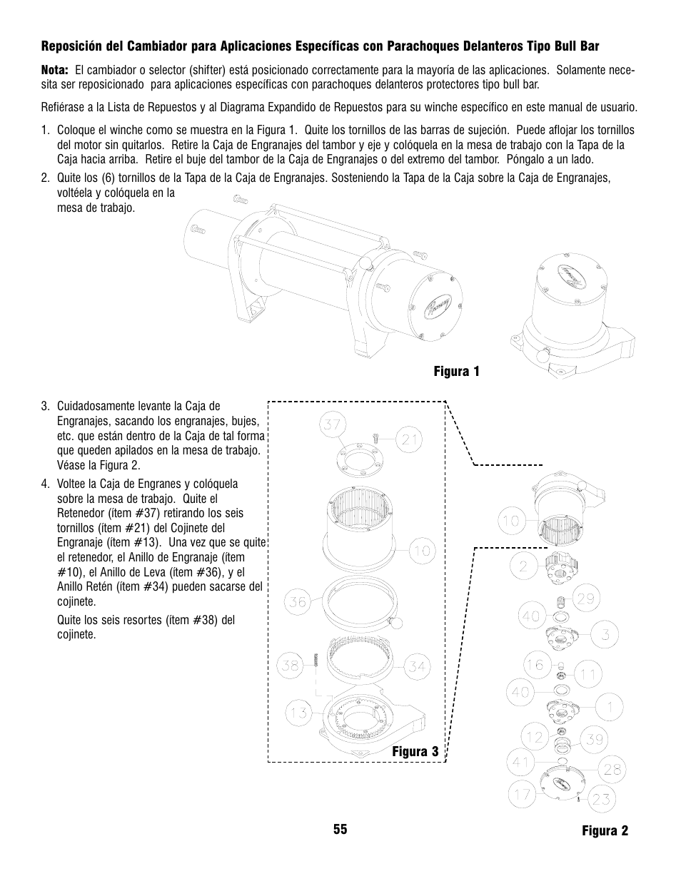 Ramsey Winch PATRIOT PROFILE 6000, 8000, & 9500 User Manual | Page 57 / 66