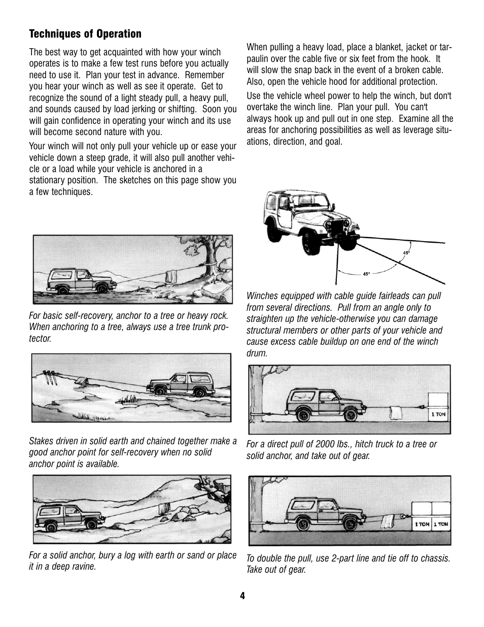 Ramsey Winch PATRIOT PROFILE 6000, 8000, & 9500 User Manual | Page 6 / 66