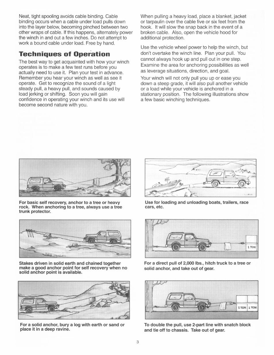 Ramsey Winch QM-5000_QM-8000_QM-9000 User Manual | Page 3 / 12