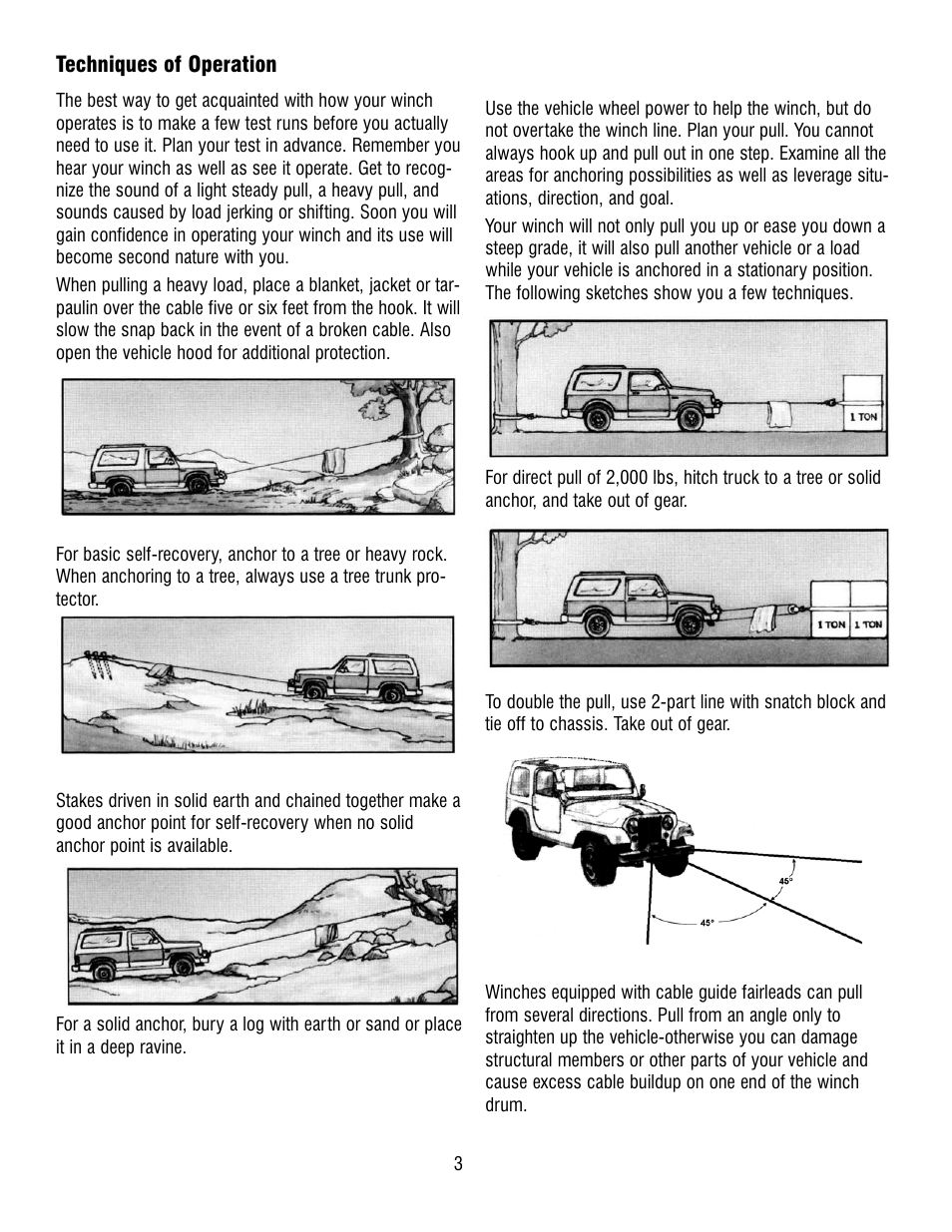 Ramsey Winch RE-12000 SPECIAL FOR H-1 HUMMVEE MOUNTING KIT User Manual | Page 3 / 12