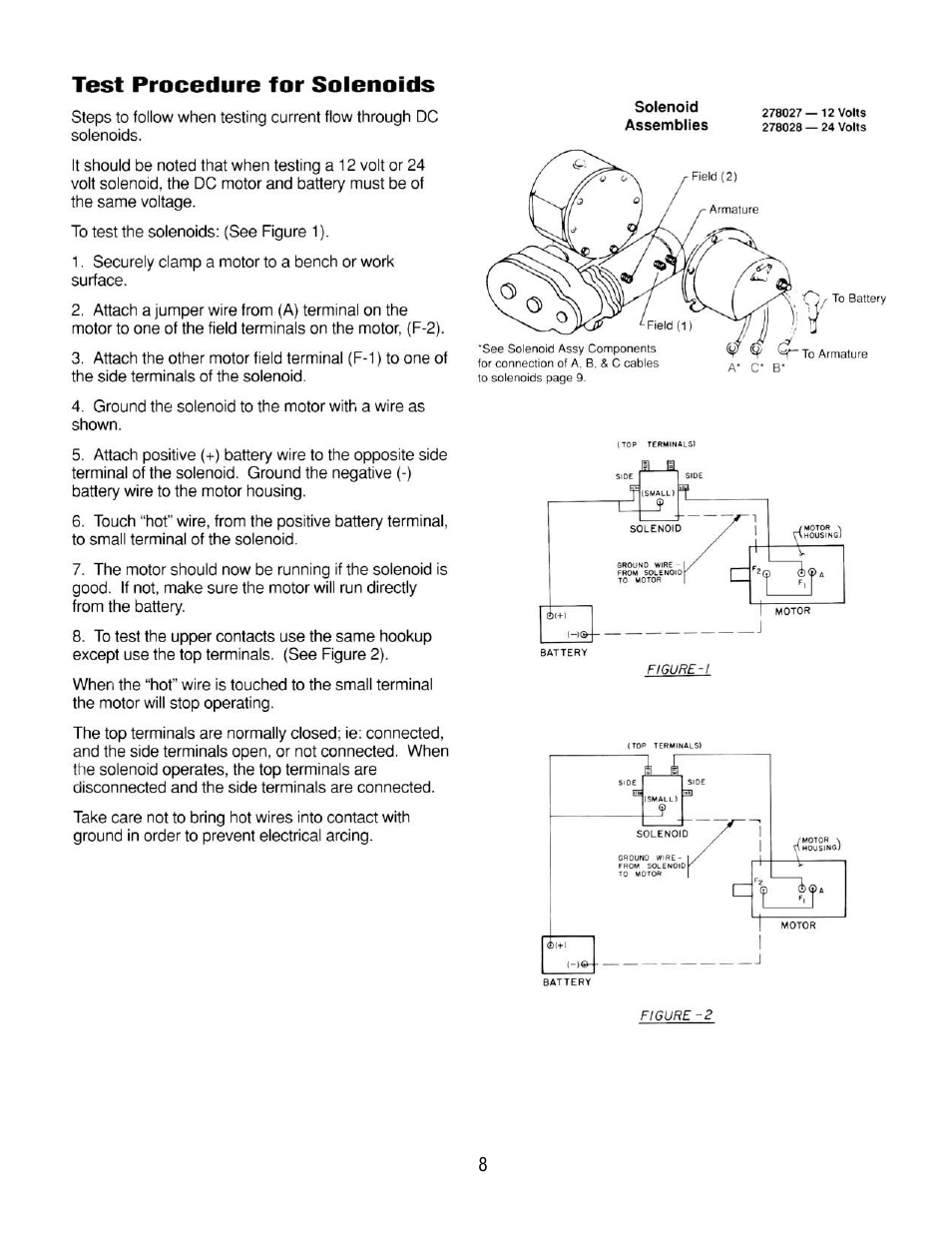 Ramsey Winch RE-12000 SPECIAL FOR H-1 HUMMVEE MOUNTING KIT User Manual | Page 8 / 12