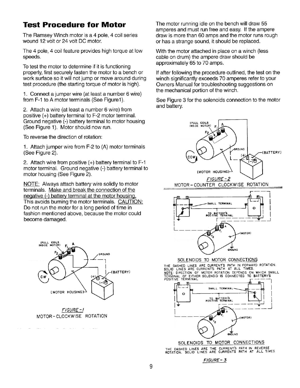 Ramsey Winch RE-12000 SPECIAL FOR H-1 HUMMVEE MOUNTING KIT User Manual | Page 9 / 12