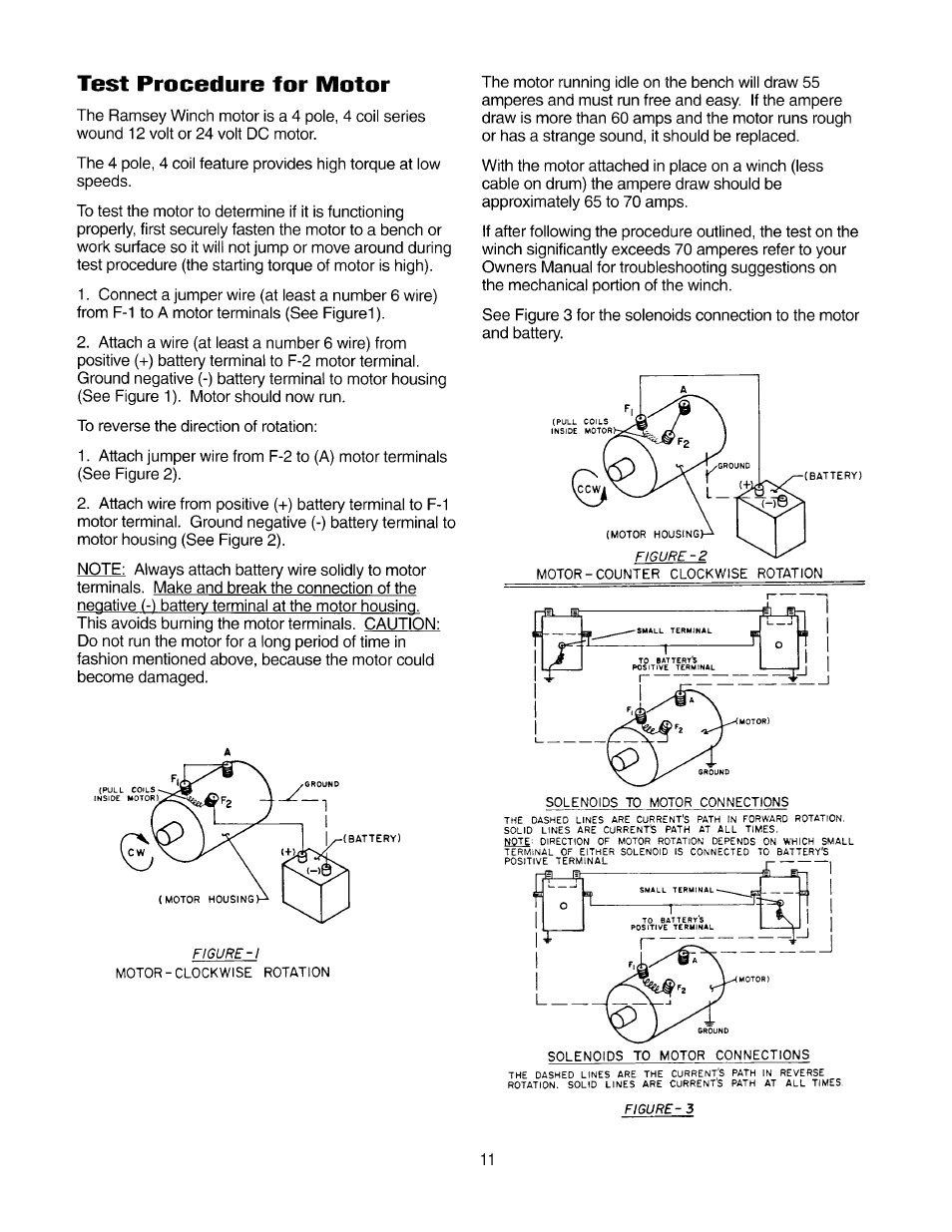 Ramsey Winch RE-8000/10000/12000/12000X User Manual | Page 11 / 12