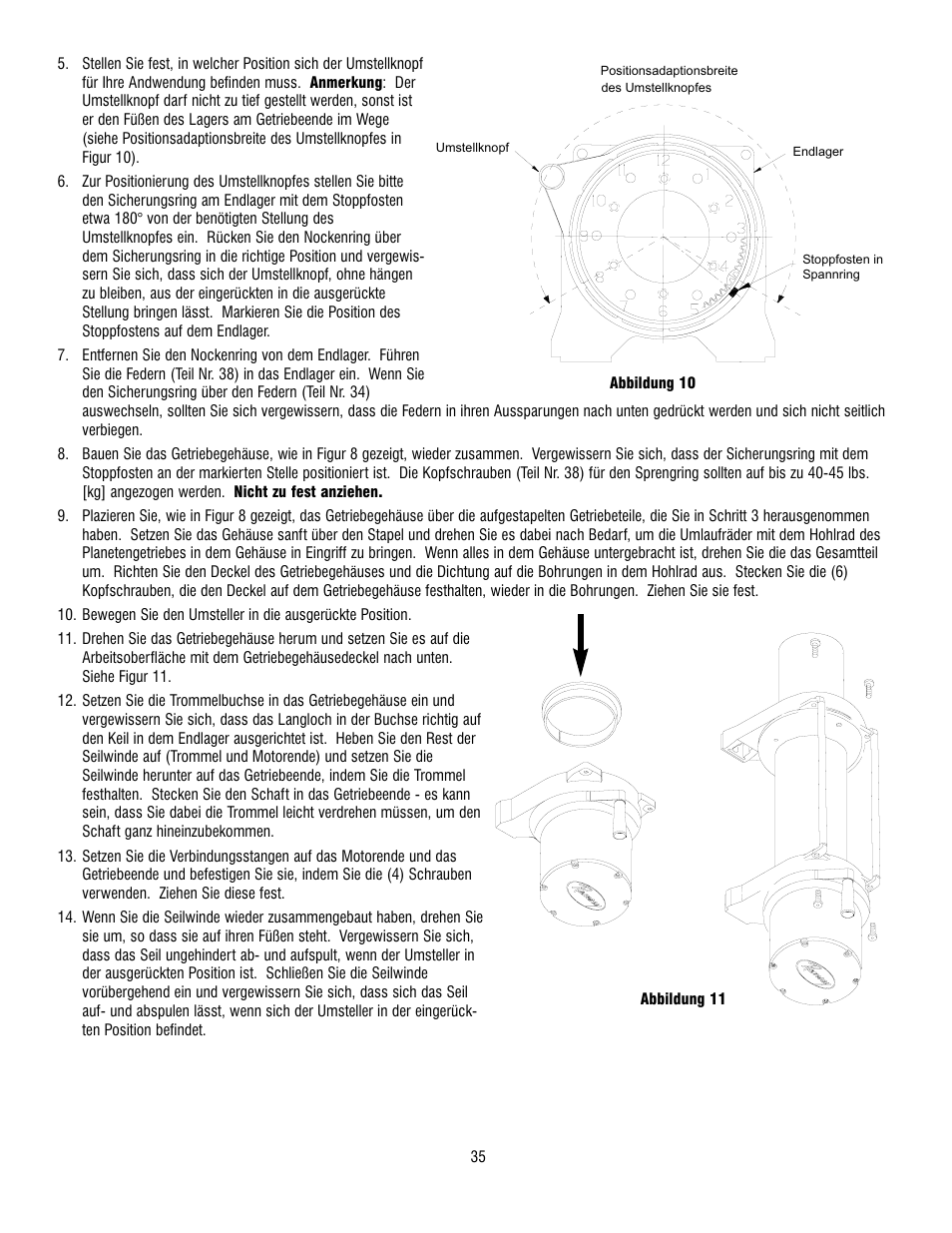 Ramsey Winch REP 8000 & 9000 User Manual | Page 37 / 58