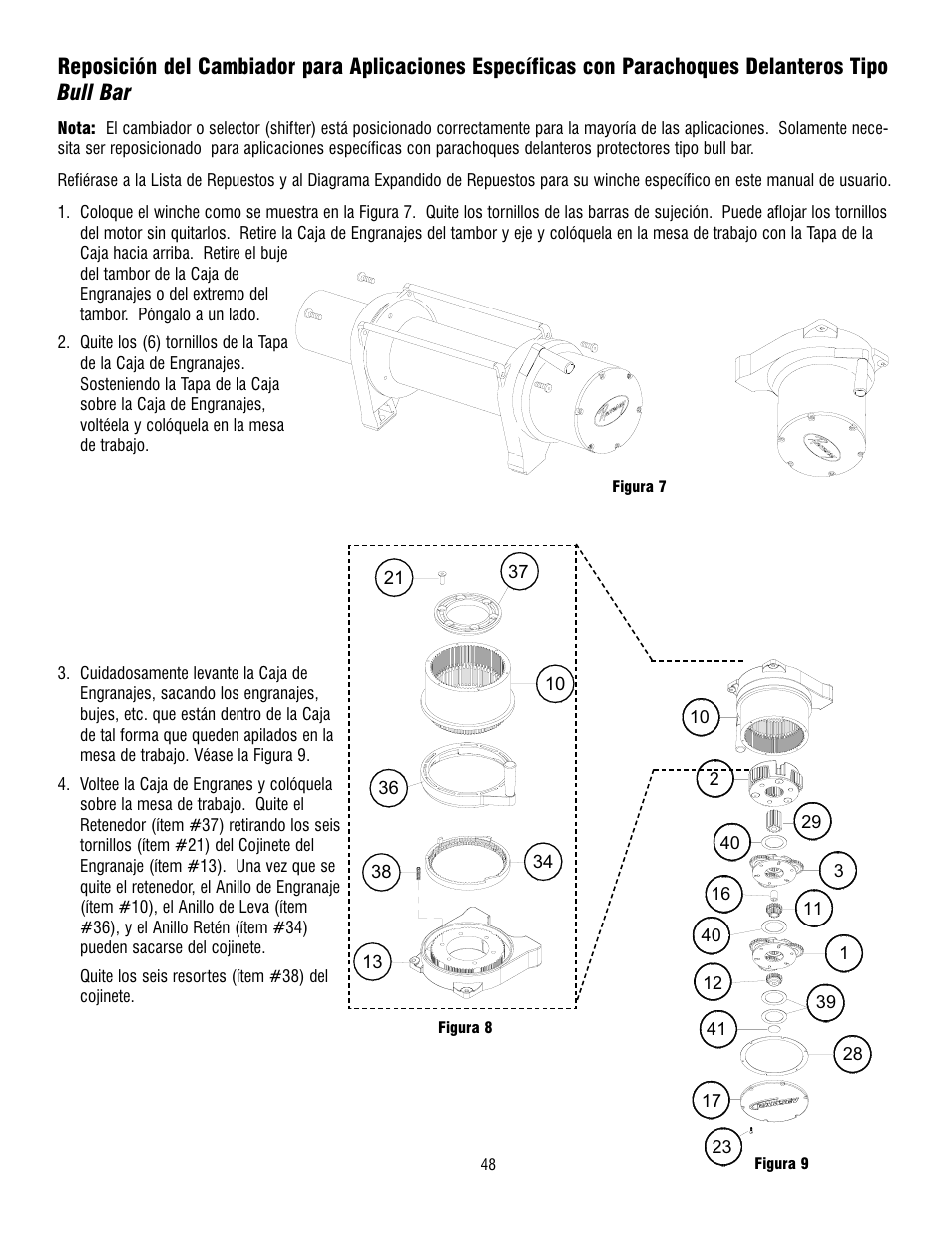Ramsey Winch REP 8000 & 9000 User Manual | Page 50 / 58