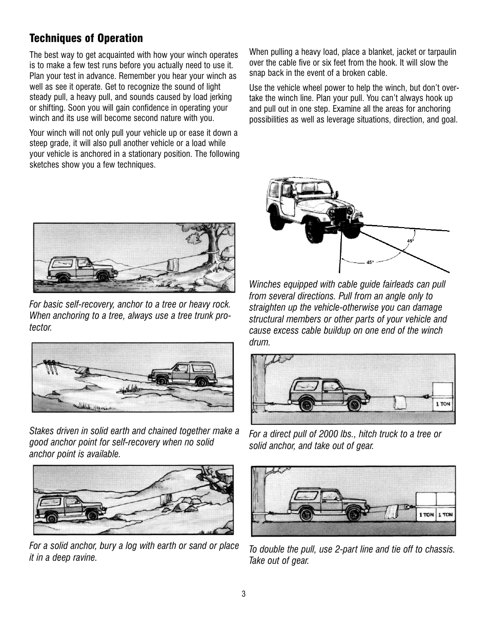 Ramsey Winch REP 5000 User Manual | Page 3 / 12