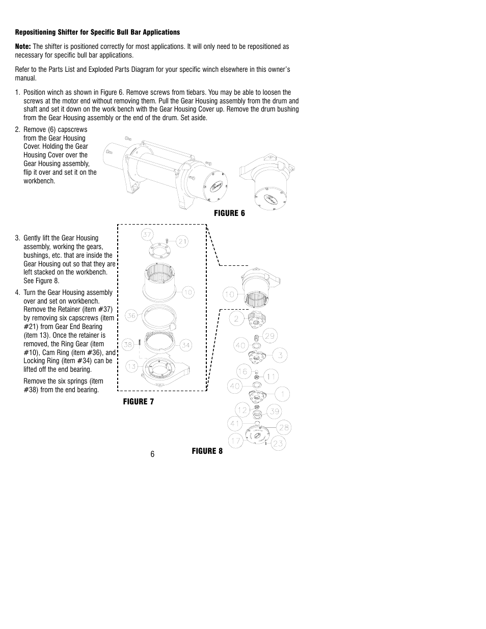 Ramsey Winch REP-6000/8000/9000 User Manual | Page 6 / 16