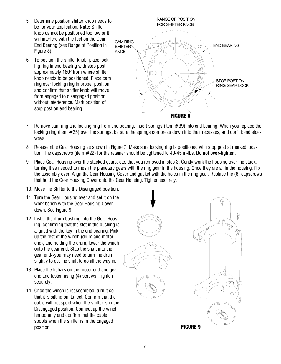 Ramsey Winch REP-9.5e User Manual | Page 7 / 12