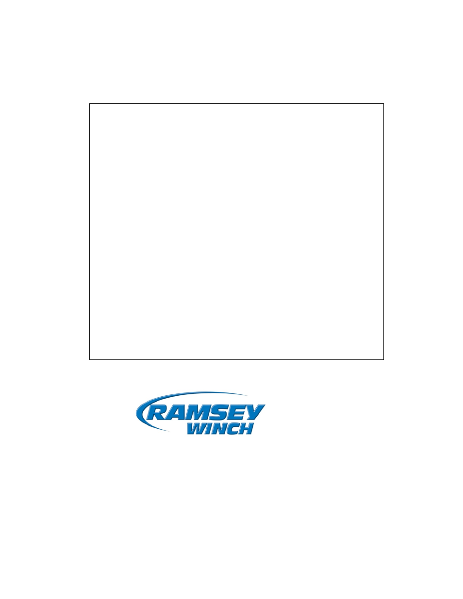 Limited warranty, Ramsey winch company | Ramsey Winch RCH 12K HOIST User Manual | Page 36 / 36