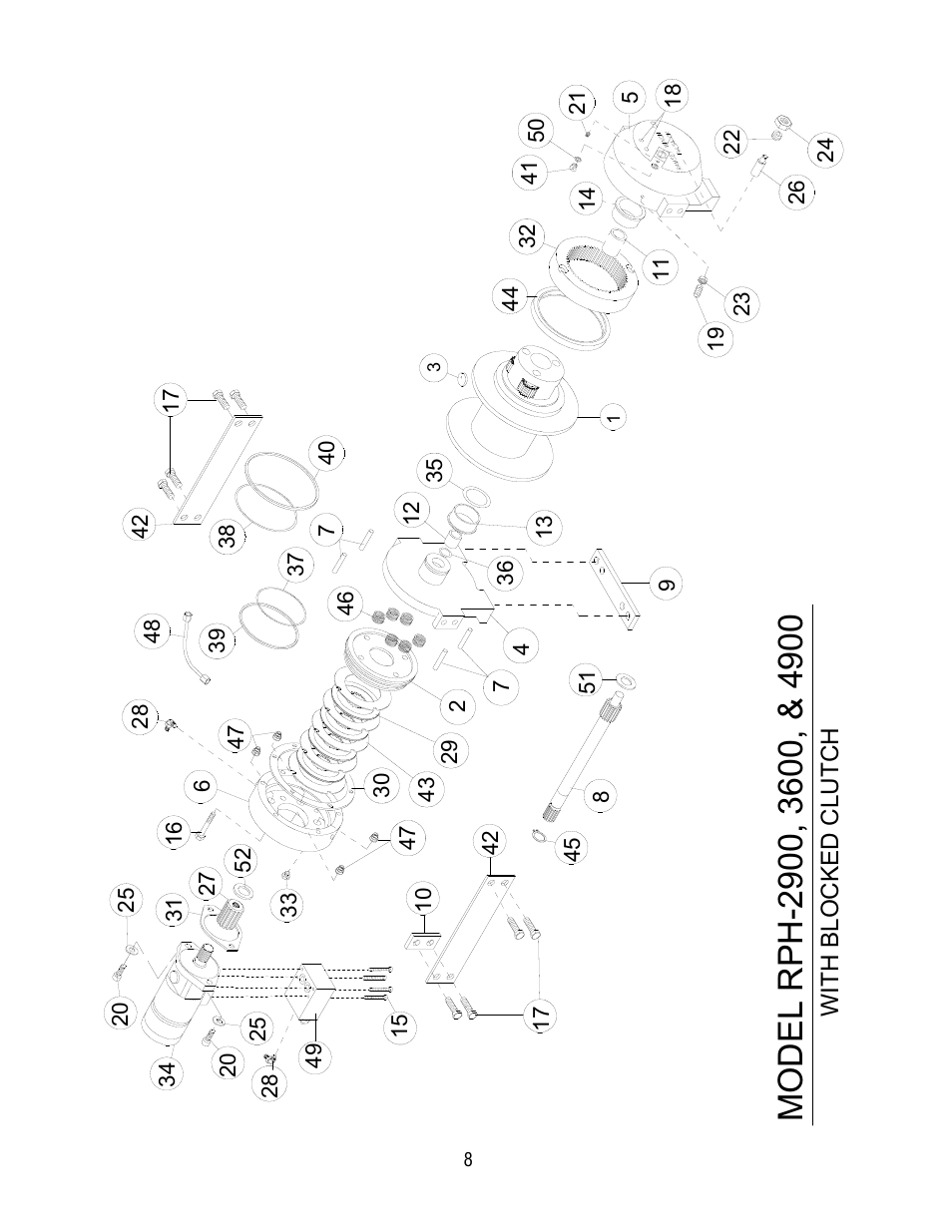 Ramsey Winch RPH 29,36,49 HOIST User Manual | Page 10 / 12