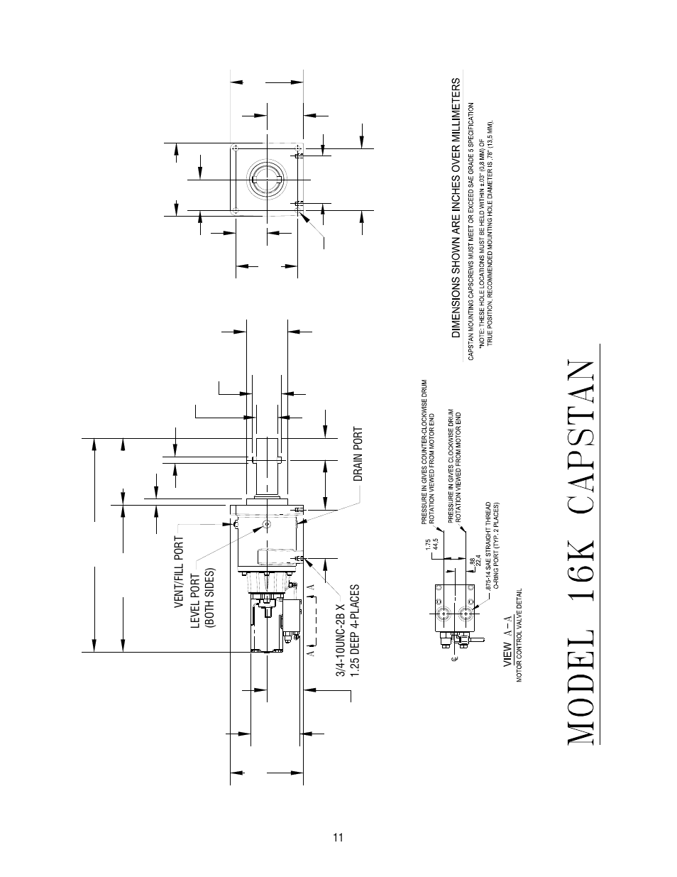 Ramsey Winch 16K Capstan User Manual | Page 13 / 16