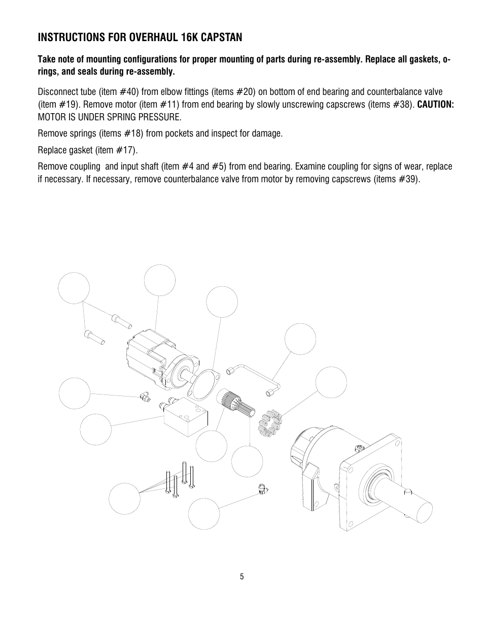 Ramsey Winch 16K Capstan User Manual | Page 7 / 16