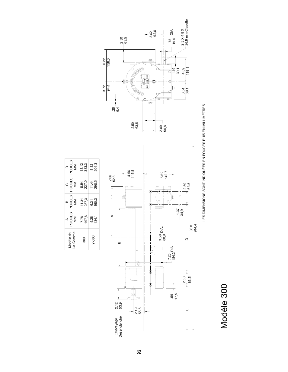 Modèle 300 | Ramsey Winch 300/H-300 RAM-LOK User Manual | Page 32 / 76