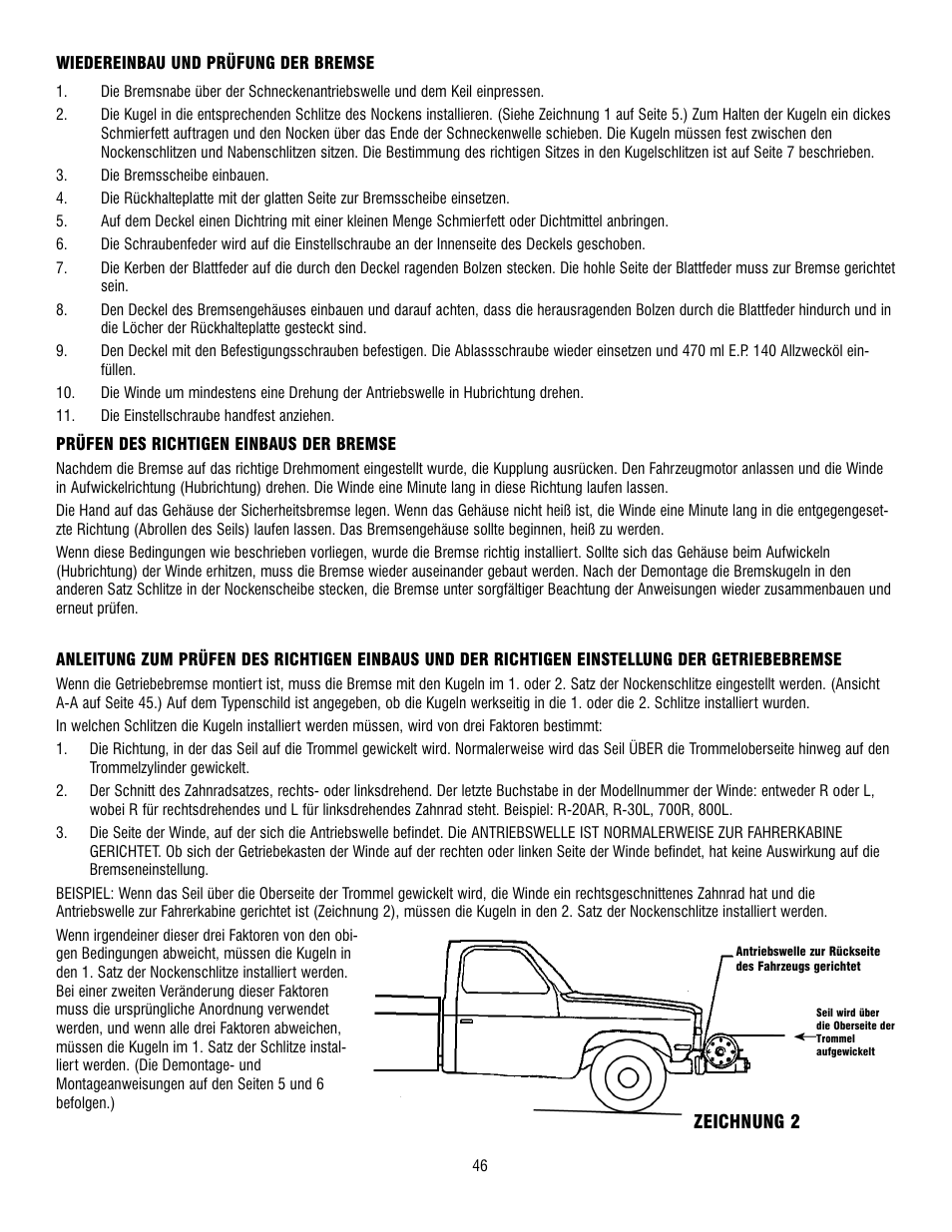 Ramsey Winch 300/H-300 RAM-LOK User Manual | Page 46 / 76