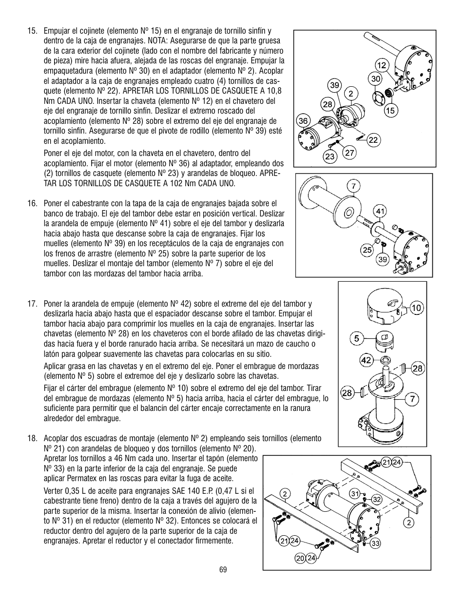 Ramsey Winch 300/H-300 RAM-LOK User Manual | Page 69 / 76