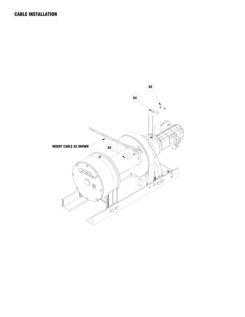 Ramsey Winch 50K WILDCAT WINCH User Manual | Page 5 / 24