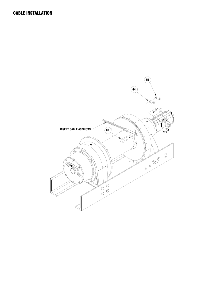 Ramsey Winch 60K WILDCAT WINCH User Manual | Page 5 / 28