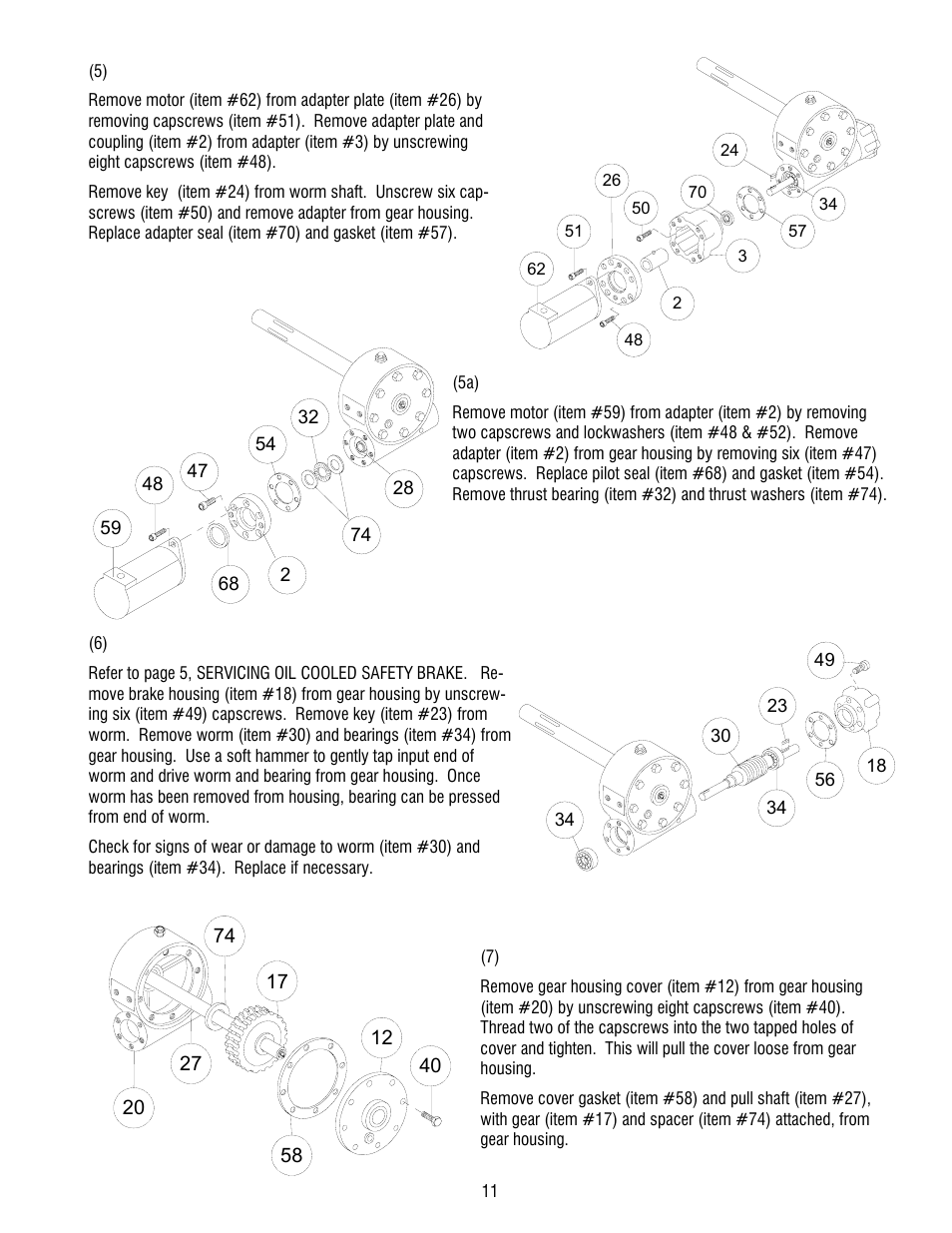 Ramsey Winch 800/H-800 DOW-LOK User Manual | Page 13 / 36