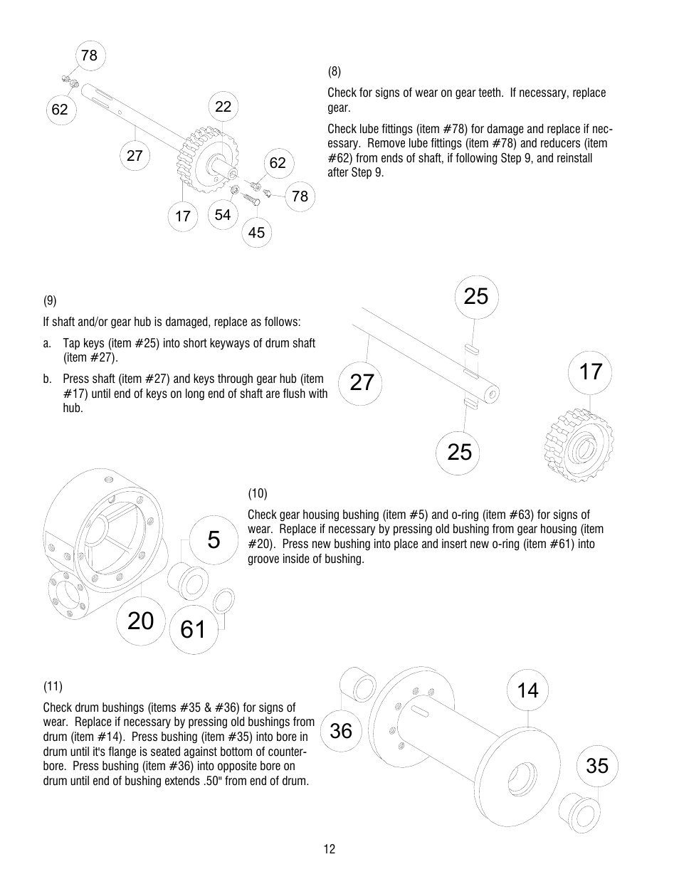 Ramsey Winch 800/H-800 DOW-LOK User Manual | Page 14 / 36