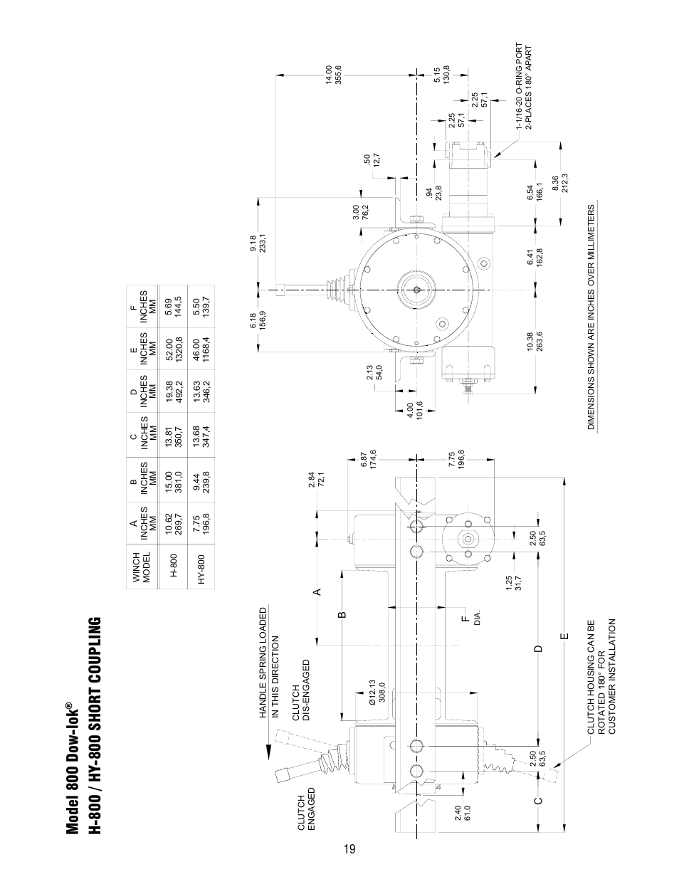 Model 800 dow-lok | Ramsey Winch 800/H-800 DOW-LOK User Manual | Page 21 / 36