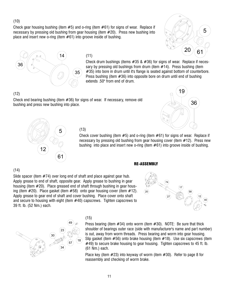 Ramsey Winch 800/H-800 DOW-LOK User Manual | Page 11 / 100