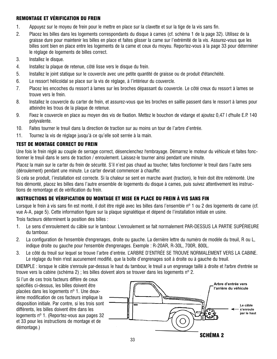 Ramsey Winch 800/H-800 DOW-LOK User Manual | Page 33 / 100