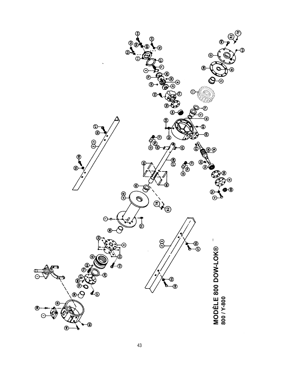 Ramsey Winch 800/H-800 DOW-LOK User Manual | Page 43 / 100