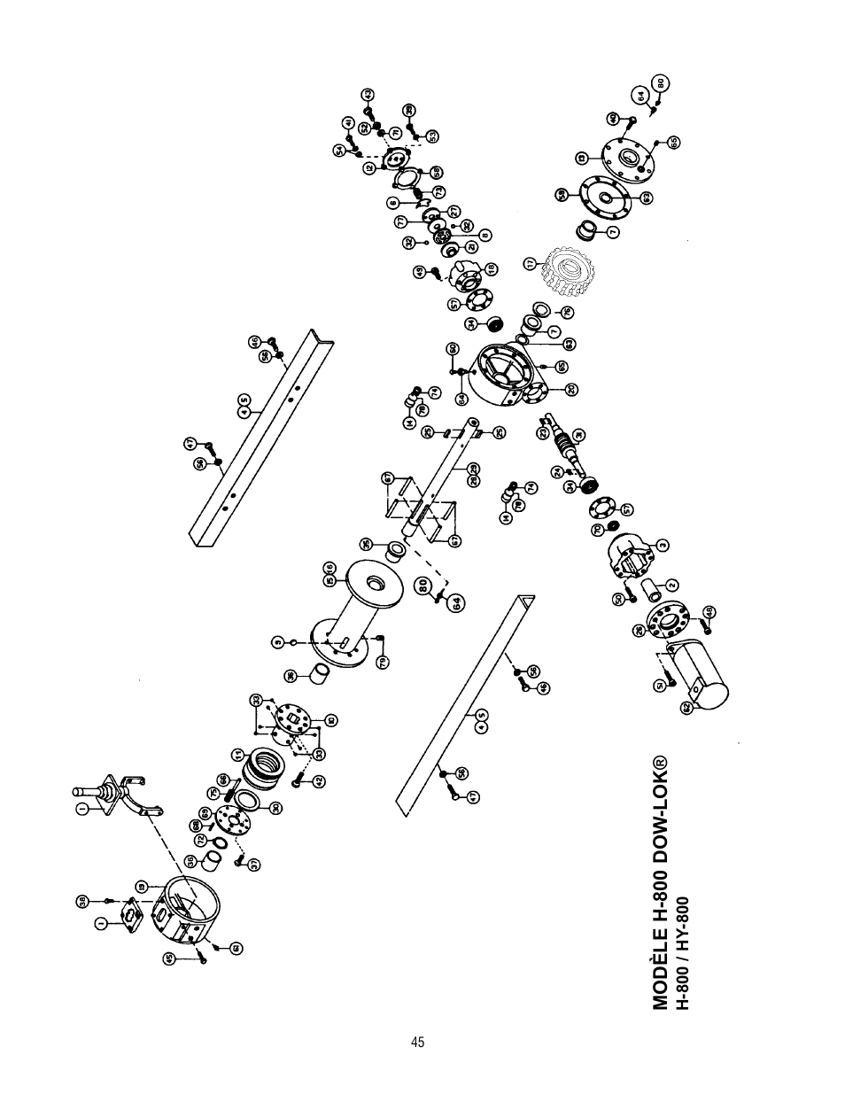 Ramsey Winch 800/H-800 DOW-LOK User Manual | Page 45 / 100