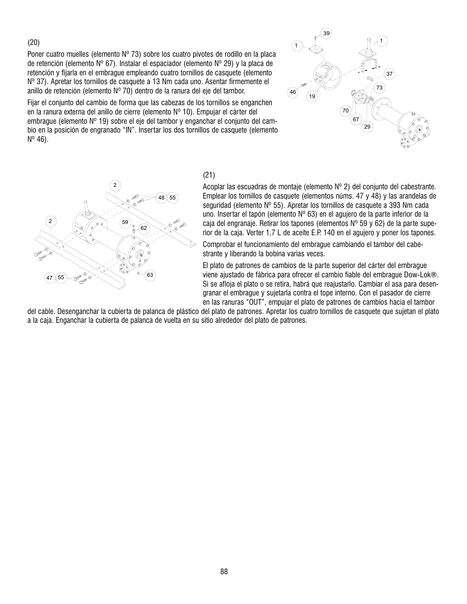 Ramsey Winch 800/H-800 DOW-LOK User Manual | Page 88 / 100