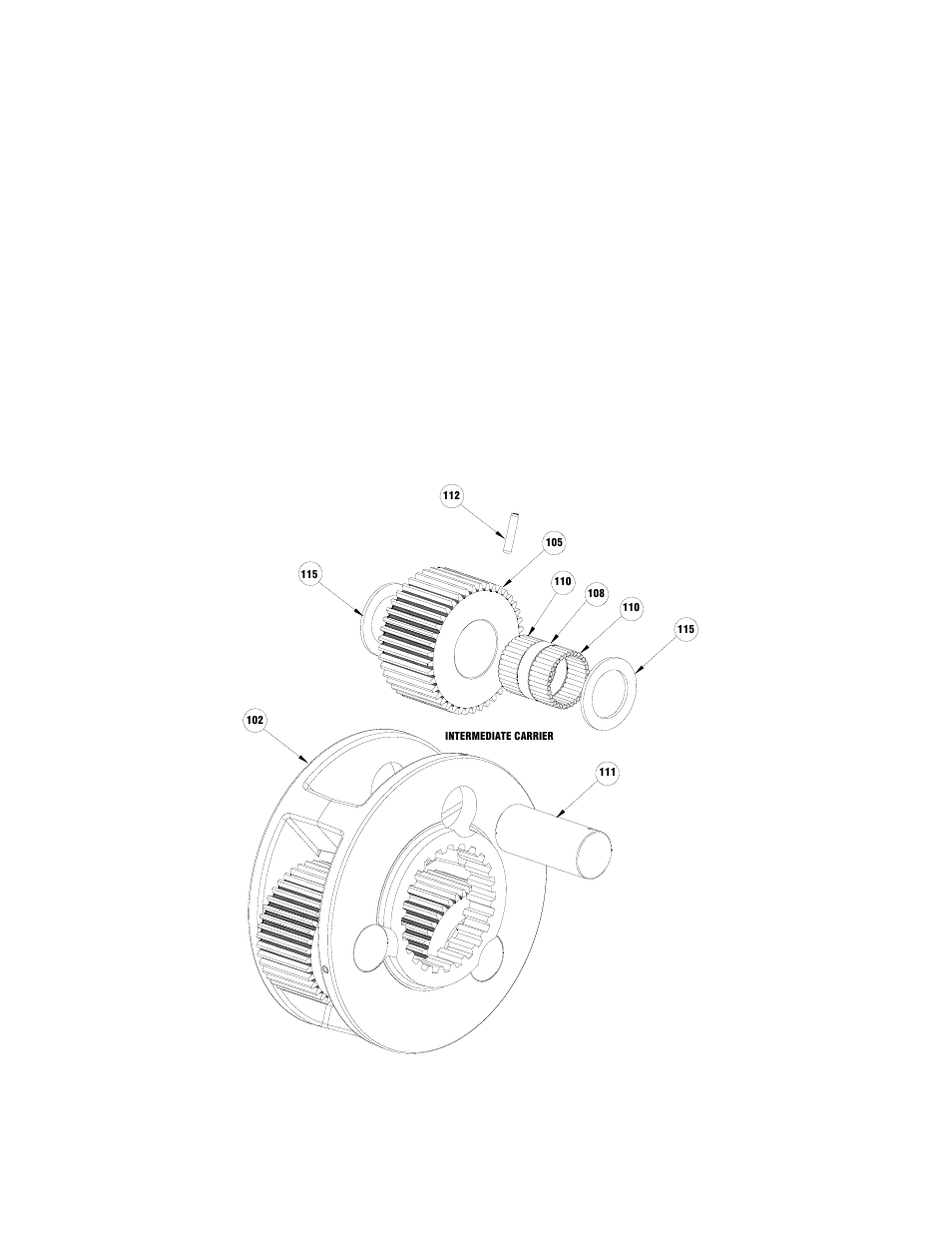 Disassembly of carrier assembly | Ramsey Winch 80K WILDCAT WINCH User Manual | Page 16 / 24