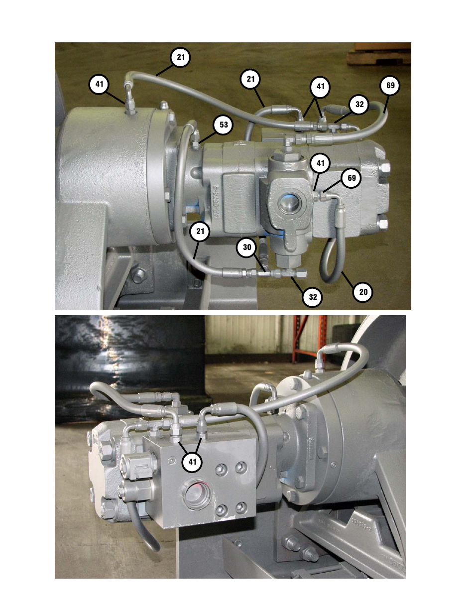 Hose hookup | Ramsey Winch 80K WILDCAT WINCH User Manual | Page 19 / 24