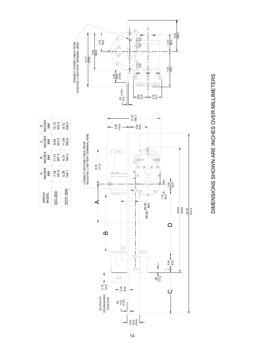 Ba cd | Ramsey Winch DC-200 RAM-LOK User Manual | Page 14 / 81